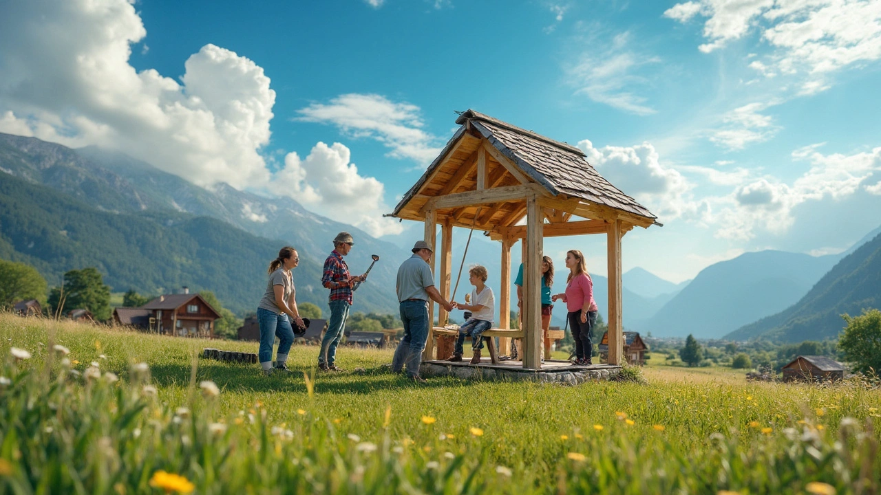 Innovative Heimwerkmethoden der Familie