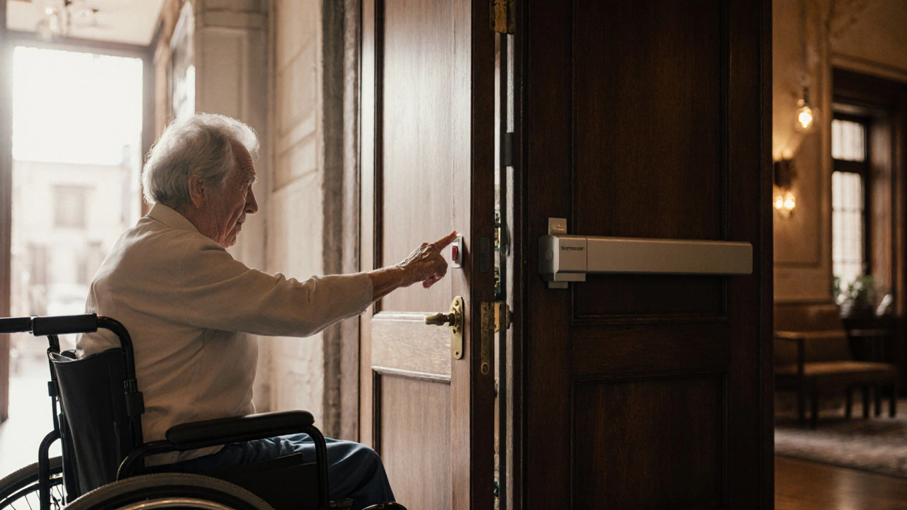 Automatische Türantriebe im Bestand: Nachrüstung und Stromverbrauch optimieren