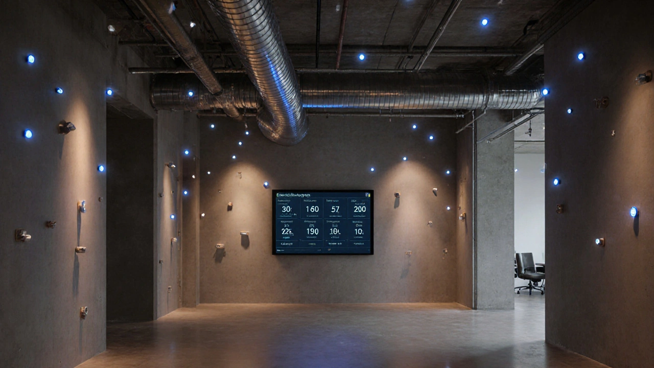 IoT-Sensorik in Gebäuden: Wie intelligente Sensoren Wartungskosten senken und Energie sparen