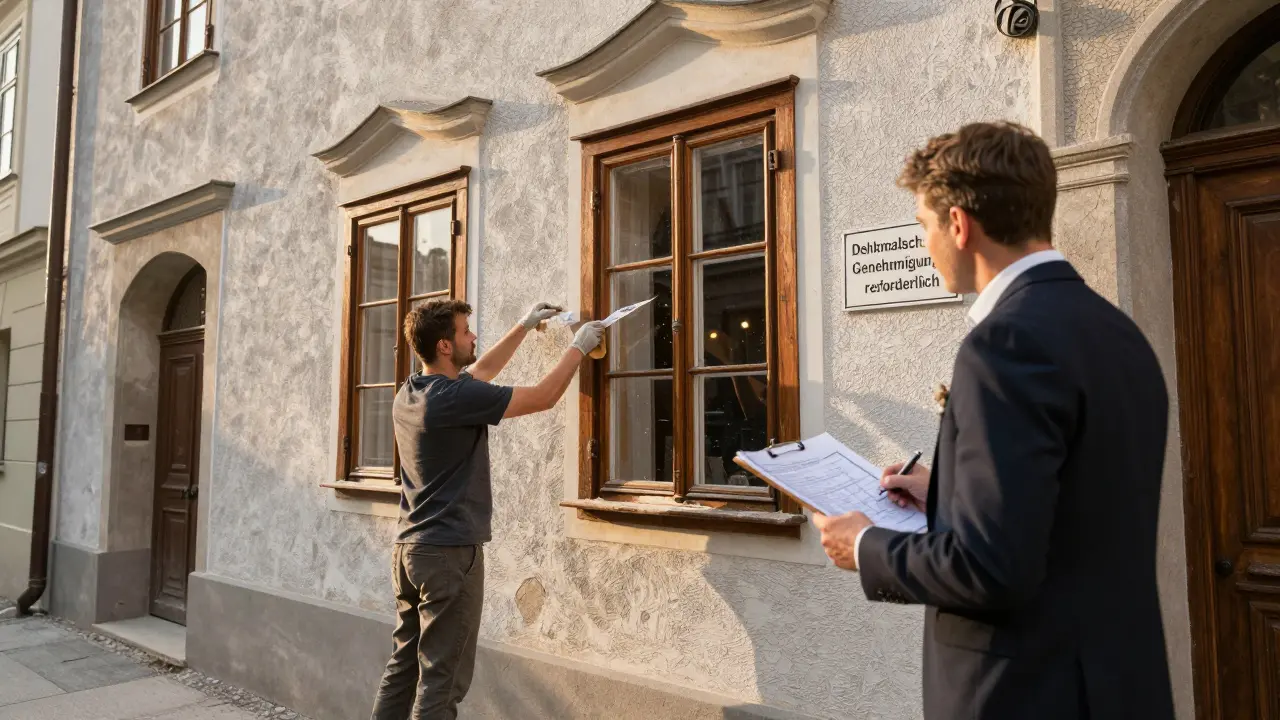 Denkmalschutz-Sanierung koordinieren: Handwerker, Behörden und Fristen im Überblick