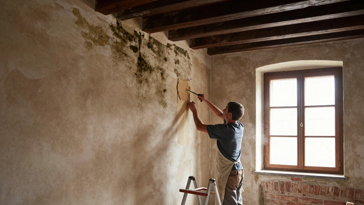 Schimmelsanierung im Denkmalschutz: Die richtigen Materialien und Techniken für historische Bauten