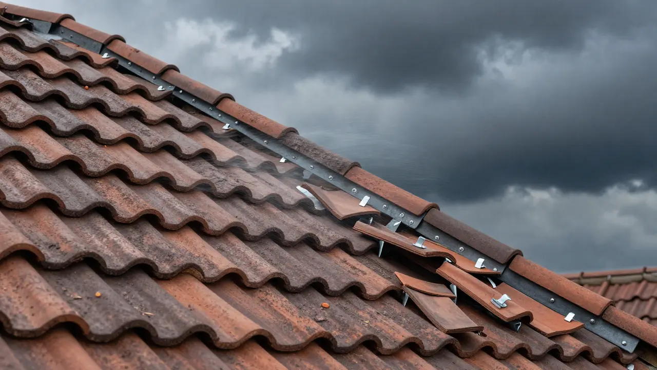 Dachbefestigung: So sichern Sie Ihr Dach gegen Sturm und Schneelast nach aktuellem Standard