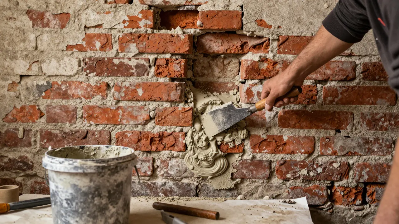 Backsteinwand sanieren: Die richtige Fugensanierung an Ziegelfassaden