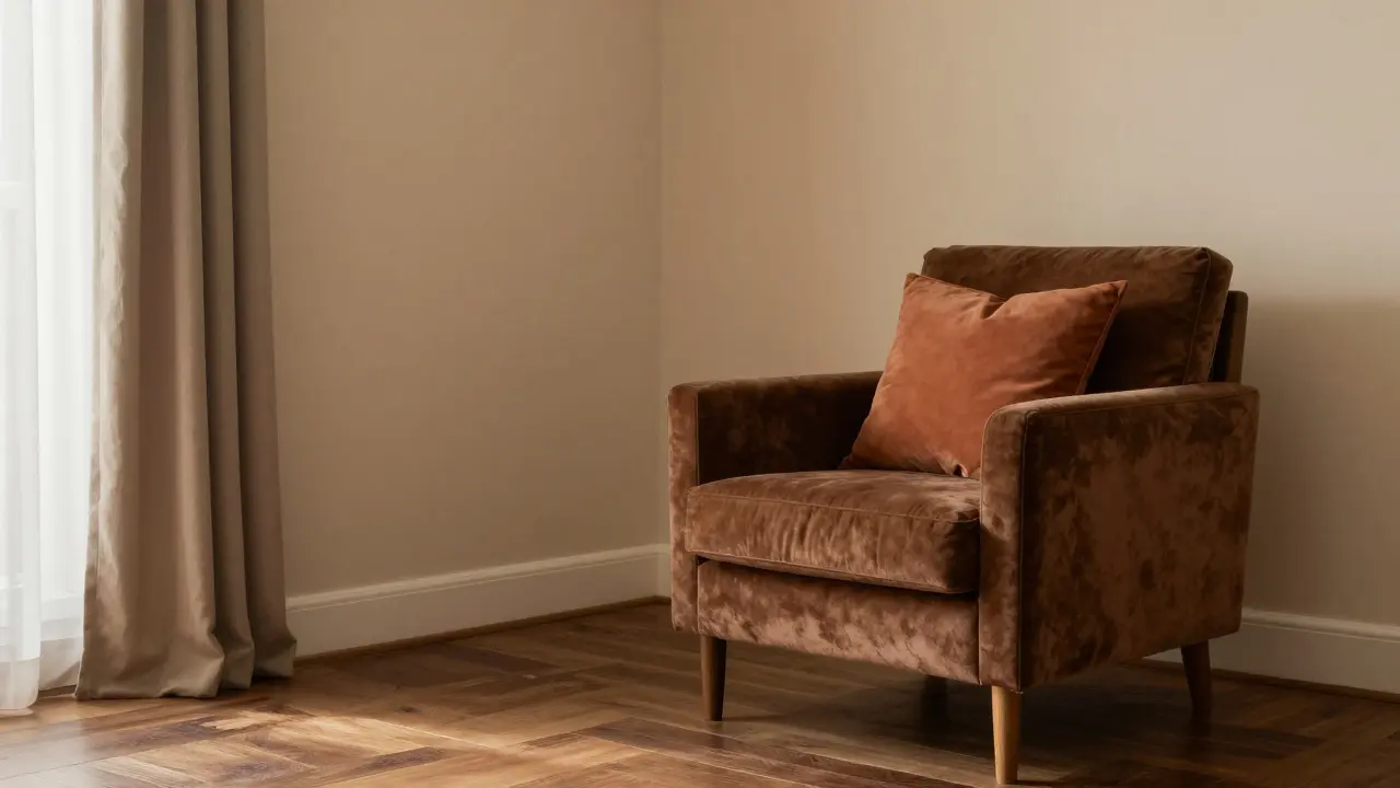 Wohnzimmer in Braun gestalten: Gemütlich einrichten mit Erdtönen