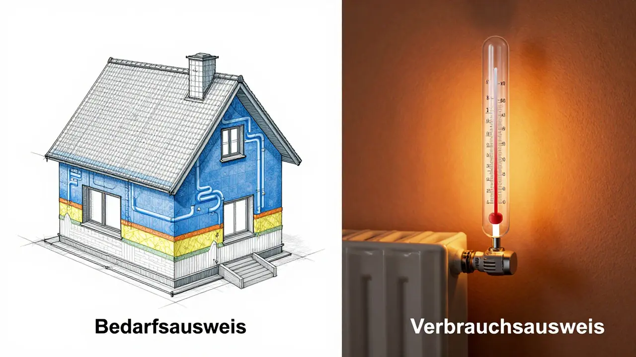 Vergleich zwischen technischer Bausubstanz und tatsächlichem Energieverbrauch.
