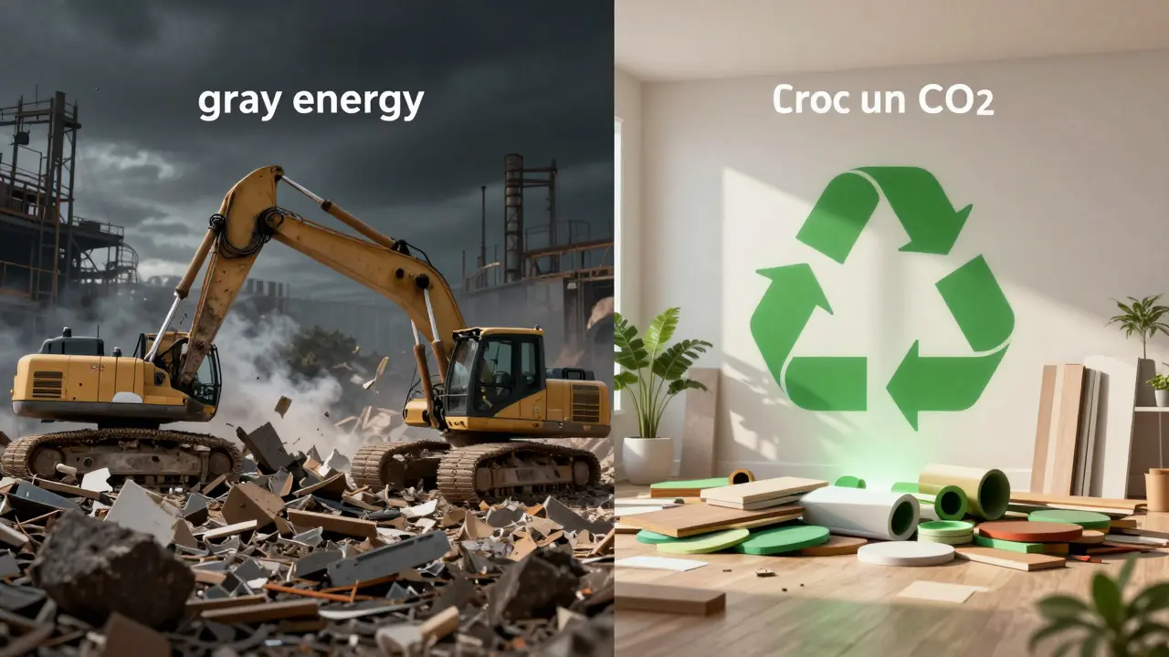 Nachhaltige Haussanierung: Kreislaufwirtschaft und CO₂-Bilanz verbessern
