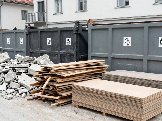 Abbrucharbeiten kalkulieren: Container, Entsorgung und Schadstoffe richtig planen