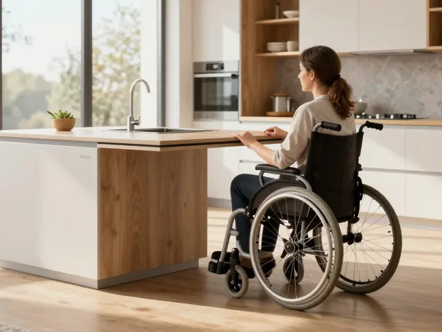 Barrierefreie Küche planen: Richtige Arbeitshöhen und Auszüge nach DIN 18040-2