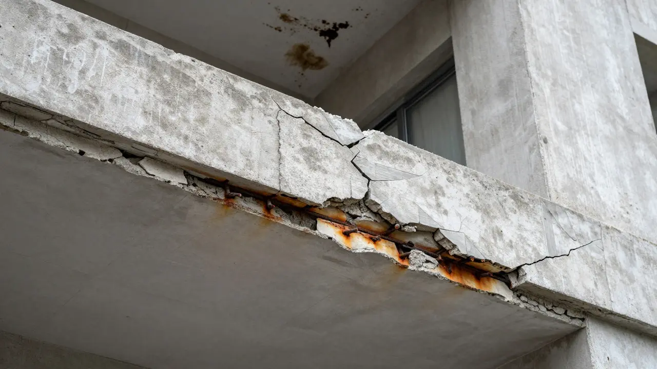 Balkone sanieren: So beheben Sie Betonschäden an der Fassade dauerhaft