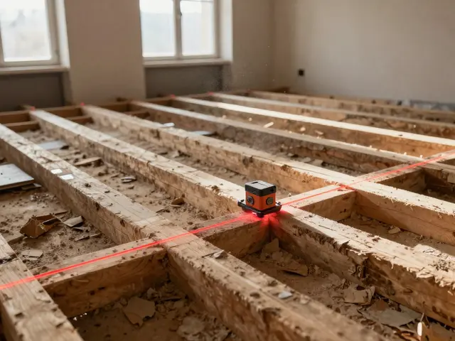 Bodenaufbau mit Dielen im Altbau: Schallschutz und Ebenheit richtig umsetzen
