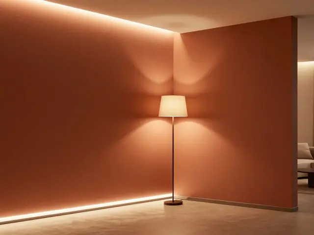 Designwechsel im Wohnzimmer: Farb- und Lichtkonzept im Vergleich