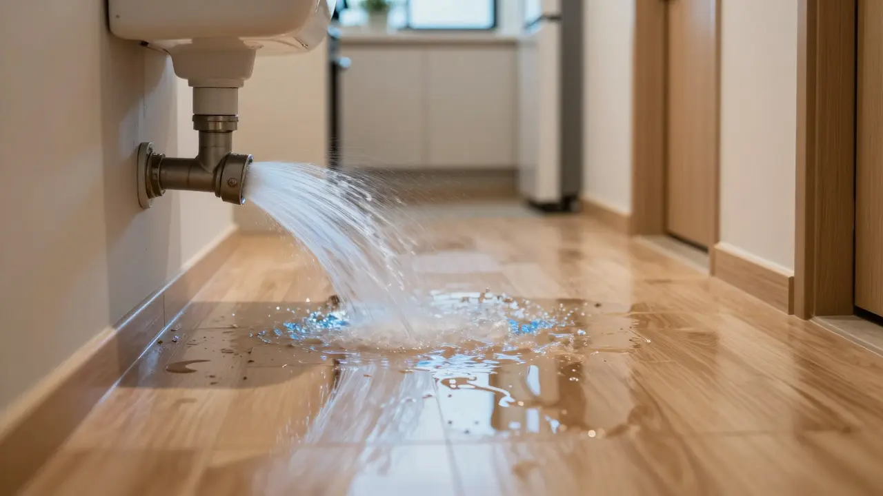 Wasserschaden in der Wohnung: Die 5 Sofortmaßnahmen & Versicherungstipps