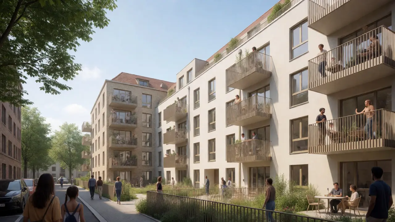 Stabiles Quartier mit sozialverträglicher Sanierung und lebendiger Nachbarschaft